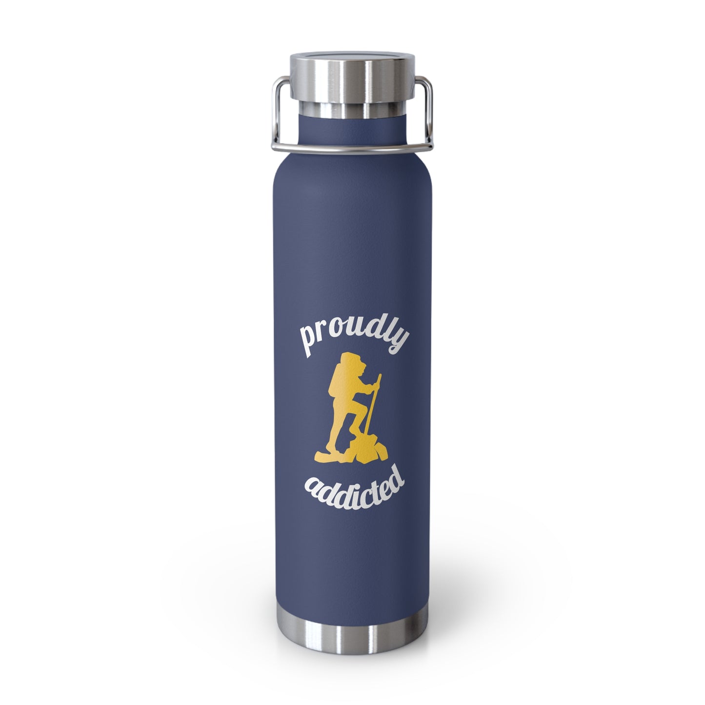 PA Hiker - Copper Vacuum Insulated Bottle, 22oz - Proudly Addicted