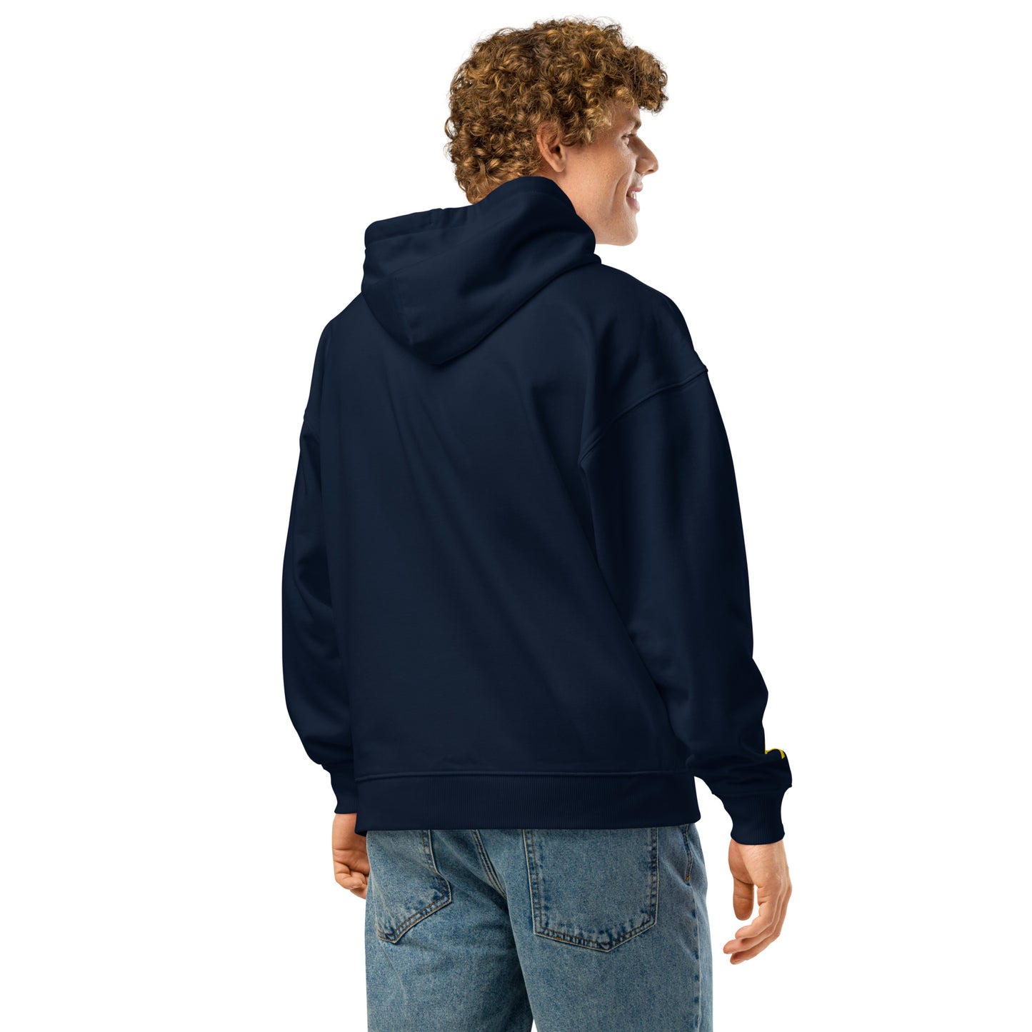 Styling Skier Hoodie | Eco Blend Slopewear | Unisex | Navy