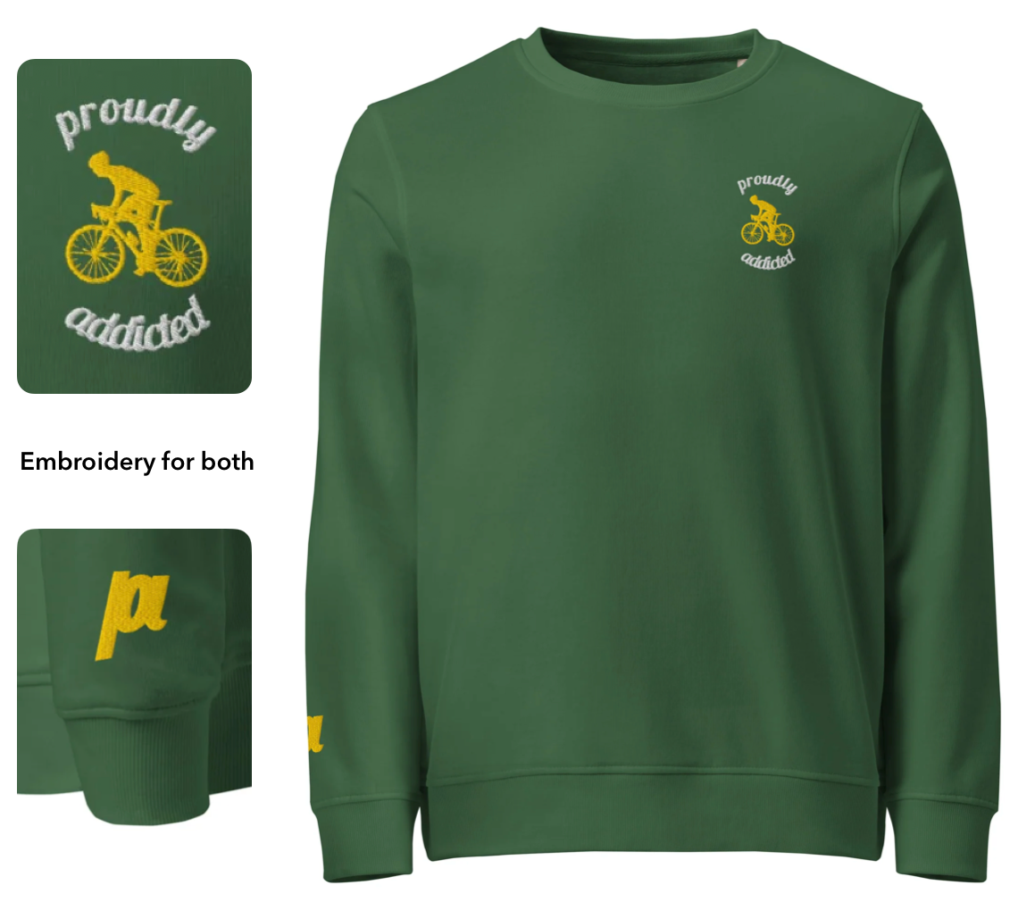Road Biker - Eco Crew - Proudly Addicted