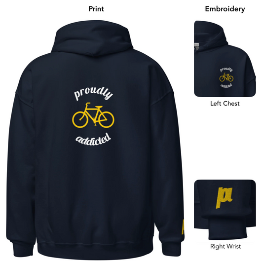 Bicycle - Pullover - Proudly Addicted