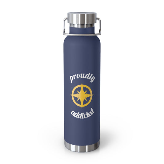 Explore - Copper Vacuum Insulated Bottle - Proudly Addicted