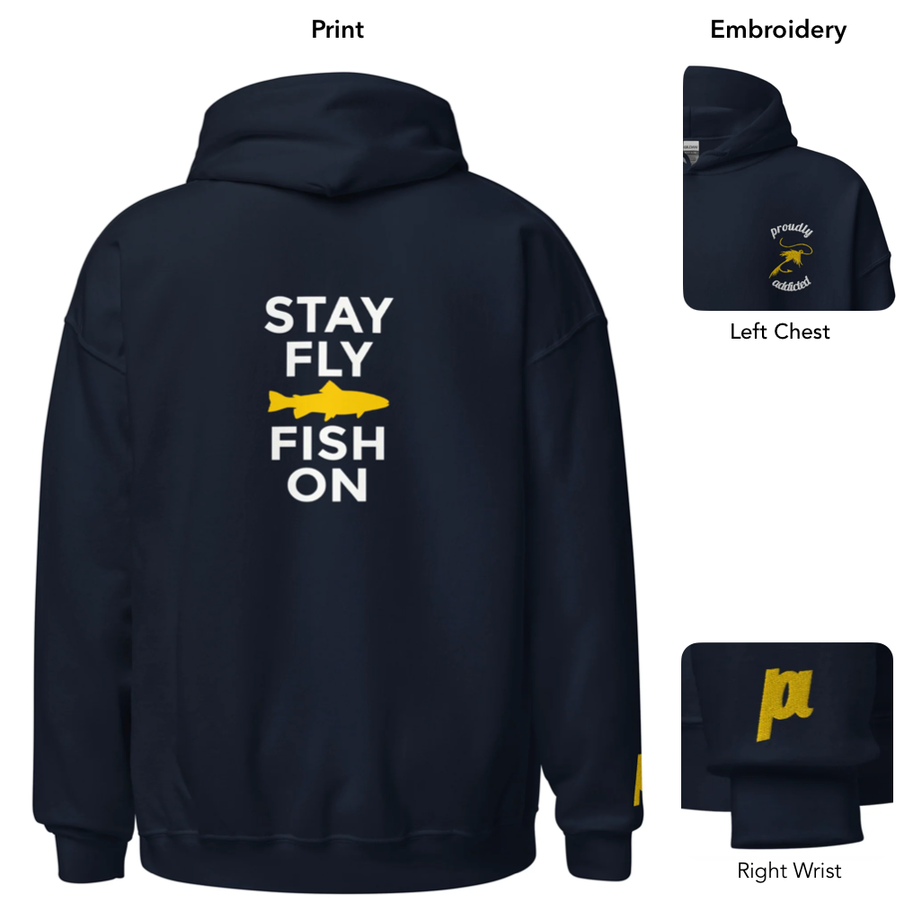 Stay Fly - Pullover - Proudly Addicted