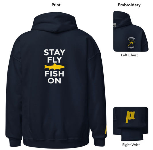 Stay Fly - Pullover - Proudly Addicted