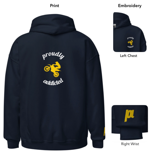 Wheelie - Pullover - Proudly Addicted