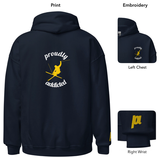 Styling Skier - Pullover - Proudly Addicted