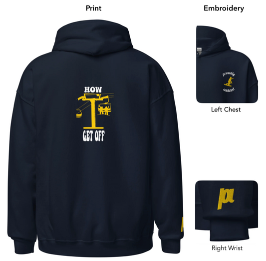 How I Get Off: Boarder - Pullover - Proudly Addicted
