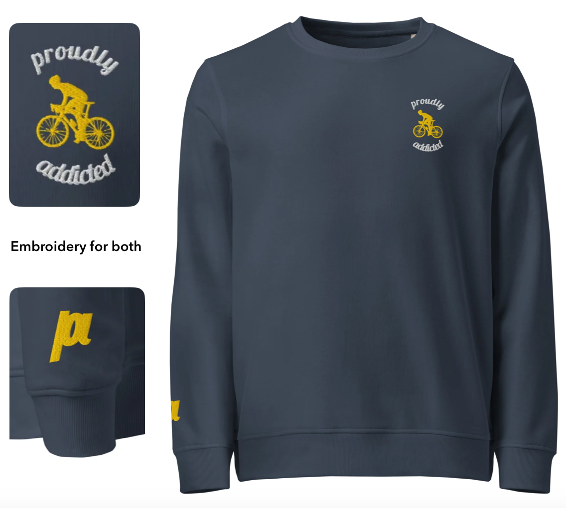 Road Biker - Eco Crew - Proudly Addicted