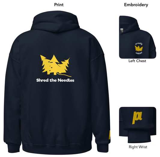 Shred the Needles - Pullover - Proudly Addicted