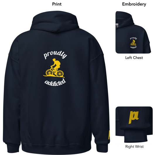 Mtn Biker - Pullover - Proudly Addicted