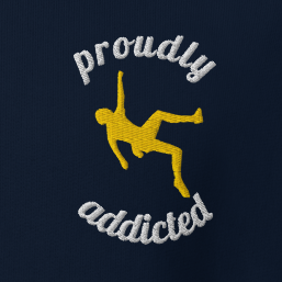 Climbing Guy: Hang- The Ellie - Proudly Addicted