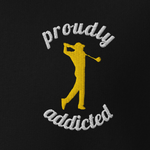 Golf: Mens - Crew - Proudly Addicted