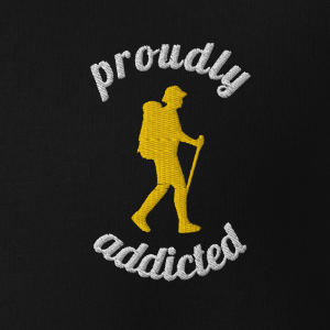 Hiking Guy - Crew - Proudly Addicted