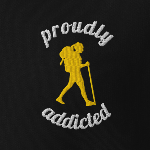 Hiking Gal - Crew - Proudly Addicted