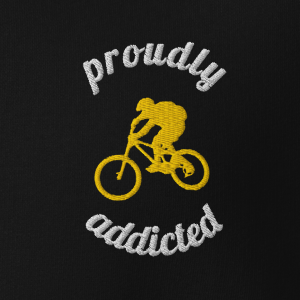 Biking: Downhill - Crew - Proudly Addicted