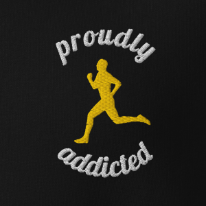 Running Guy - Crew - Proudly Addicted