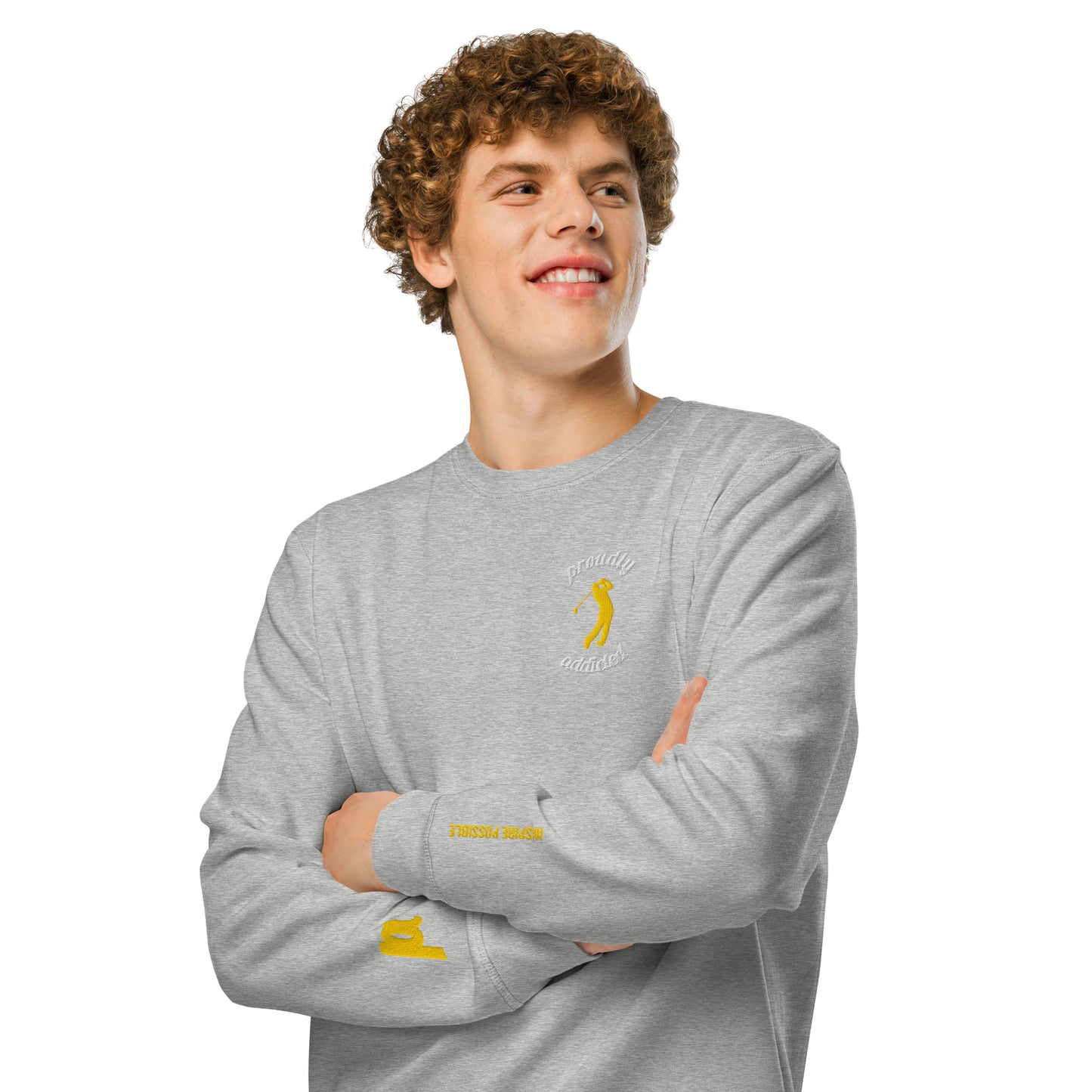 Male Golfer Crewneck